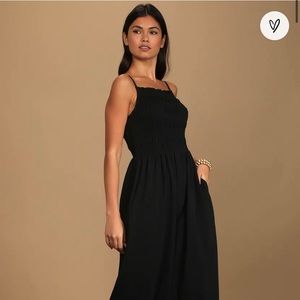 NWT Lulus Black Jumpsuit